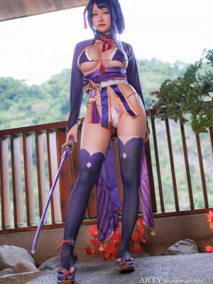 Arty Huang - Genshin Raiden Shogun Hentai Comics
